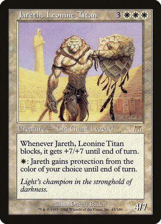 Jareth, Leonine Titan [Onslaught] | Magic Magpie