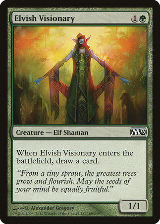 Elvish Visionary [Magic 2013] | Magic Magpie