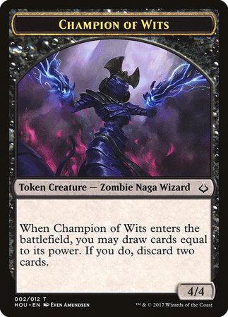 Champion of Wits Token [Hour of Devastation Tokens] | Magic Magpie