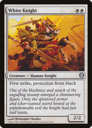 White Knight [Duel Decks: Knights vs. Dragons] | Magic Magpie