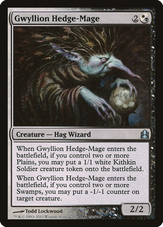 Gwyllion Hedge-Mage [Commander 2011] | Magic Magpie