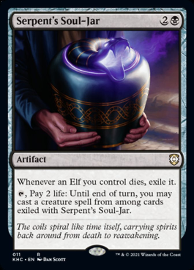 Serpent's Soul-Jar [Kaldheim Commander] | Magic Magpie