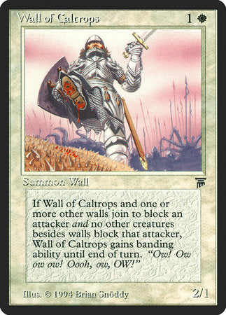 Wall of Caltrops [Legends] | Magic Magpie