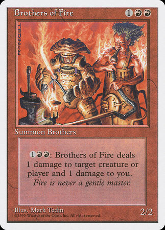 Brothers of Fire [Fourth Edition] | Magic Magpie