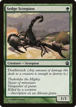 Sedge Scorpion [Theros] | Magic Magpie