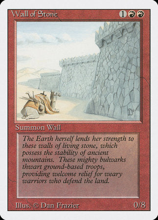 Wall of Stone [Revised Edition] | Magic Magpie