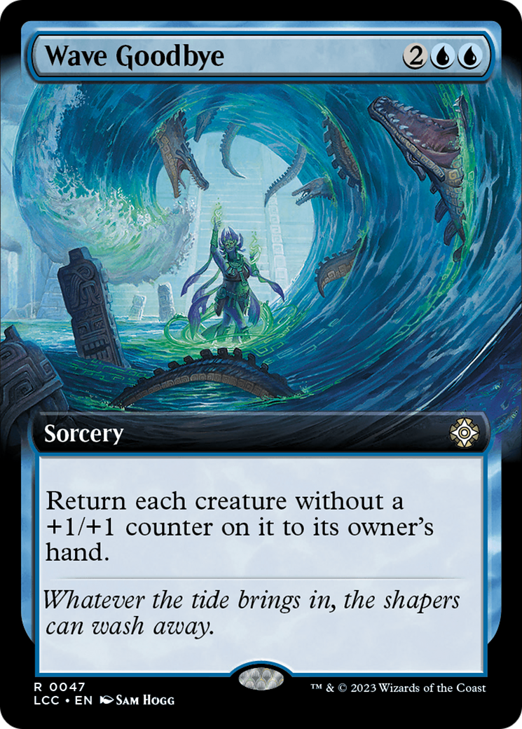 Wave Goodbye (Extended Art) [The Lost Caverns of Ixalan Commander] | Magic Magpie