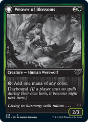 Weaver of Blossoms // Blossom-Clad Werewolf [Innistrad: Double Feature] | Magic Magpie
