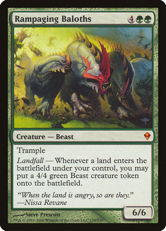 Rampaging Baloths [Zendikar] | Magic Magpie