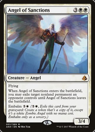 Angel of Sanctions [Amonkhet] | Magic Magpie