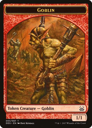 Goblin Token [Duel Decks: Mind vs. Might Tokens] | Magic Magpie