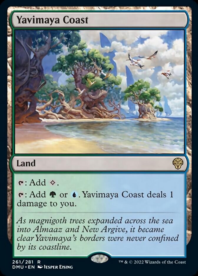 Yavimaya Coast [Dominaria United] | Magic Magpie