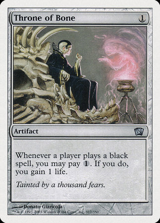 Throne of Bone [Eighth Edition] | Magic Magpie
