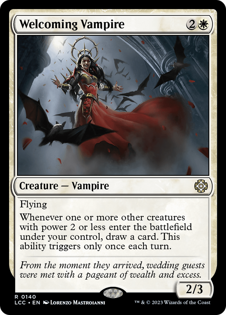 Welcoming Vampire [The Lost Caverns of Ixalan Commander] | Magic Magpie