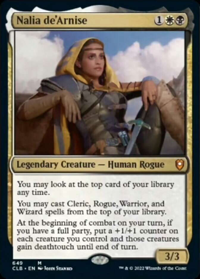 Nalia de'Arnise [Commander Legends: Battle for Baldur's Gate] | Magic Magpie