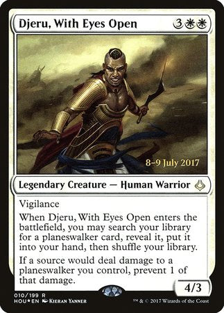 Djeru, With Eyes Open [Hour of Devastation Promos] | Magic Magpie