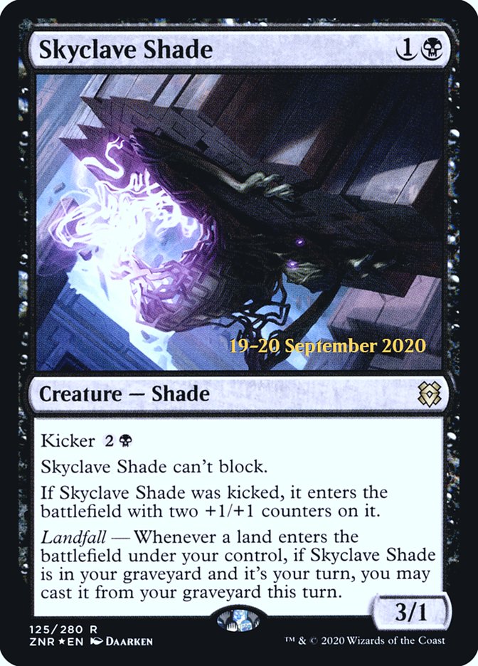 Skyclave Shade  [Zendikar Rising Prerelease Promos] | Magic Magpie