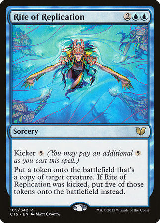 Rite of Replication [Commander 2015] | Magic Magpie