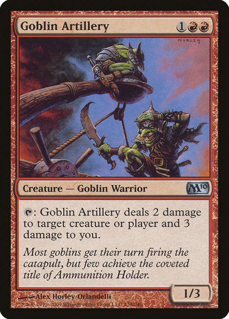 Goblin Artillery [Magic 2010] | Magic Magpie