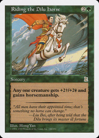 Riding the Dilu Horse [Portal Three Kingdoms] | Magic Magpie