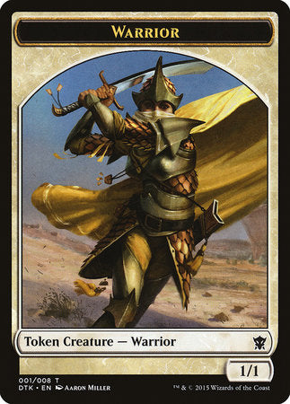 Warrior Token [Dragons of Tarkir Tokens] | Magic Magpie