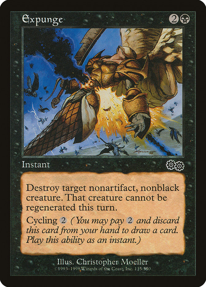 Expunge [Urza's Saga] | Magic Magpie