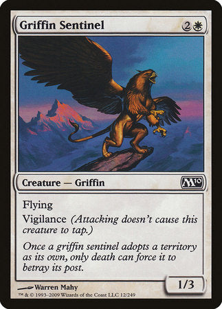 Griffin Sentinel [Magic 2010] | Magic Magpie