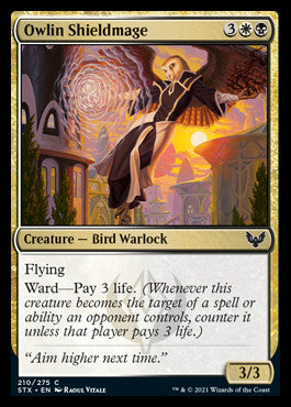 Owlin Shieldmage [Strixhaven: School of Mages] | Magic Magpie