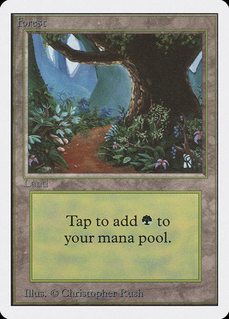 Forest (B) [Unlimited Edition] | Magic Magpie