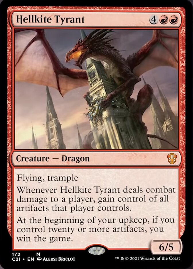 Hellkite Tyrant [Commander 2021] | Magic Magpie