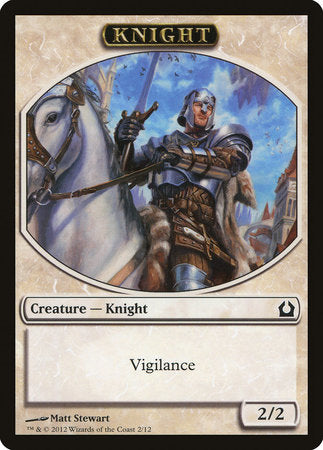 Knight Token [Return to Ravnica Tokens] | Magic Magpie