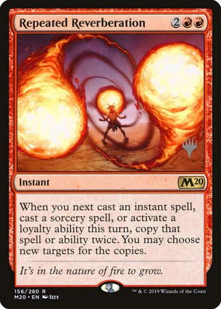 Repeated Reverberation [Core Set 2020 Promos] | Magic Magpie