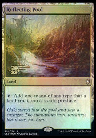 Reflecting Pool [Commander Legends: Battle for Baldur's Gate Prerelease Promos] | Magic Magpie