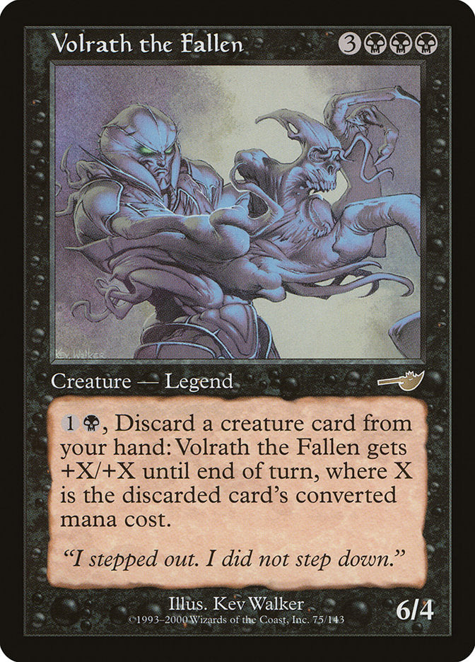 Volrath the Fallen [Nemesis] | Magic Magpie