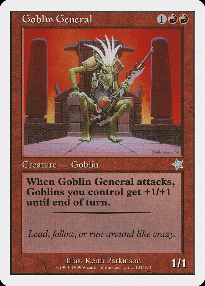 Goblin General [Starter 1999] | Magic Magpie