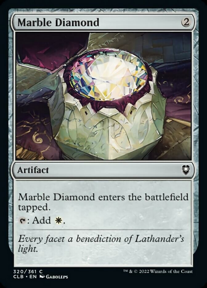 Marble Diamond [Commander Legends: Battle for Baldur's Gate] | Magic Magpie