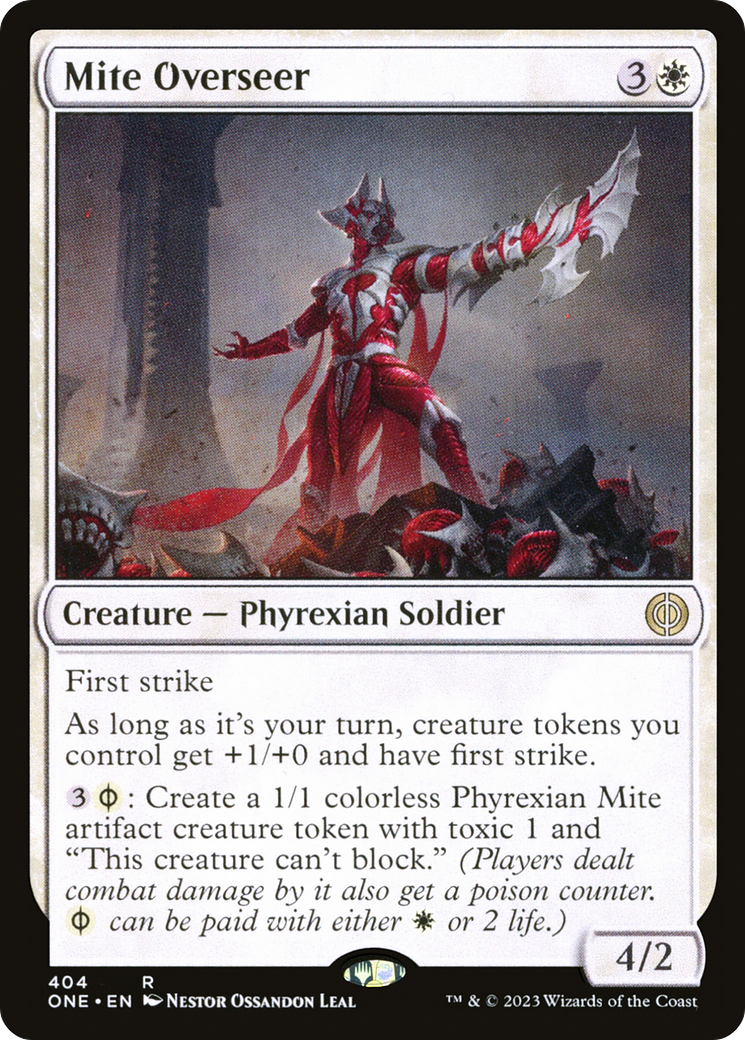 Mite Overseer [Phyrexia: All Will Be One] | Magic Magpie