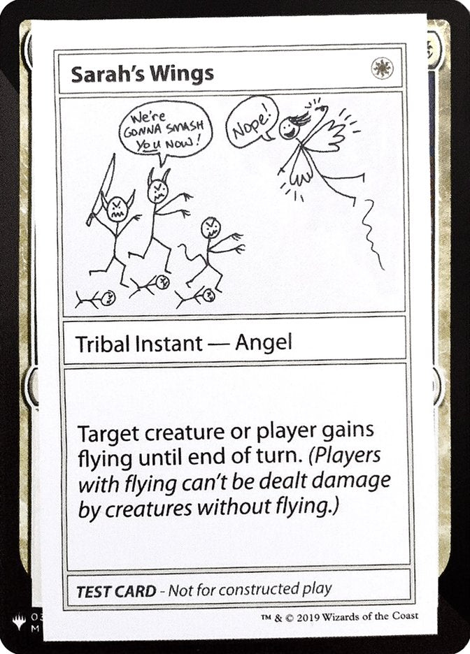 Sarah's Wings [Mystery Booster Playtest Cards] | Magic Magpie