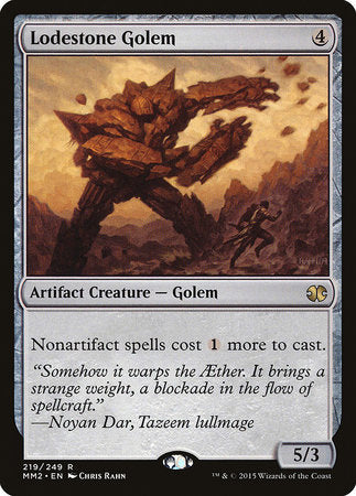 Lodestone Golem [Modern Masters 2015] | Magic Magpie