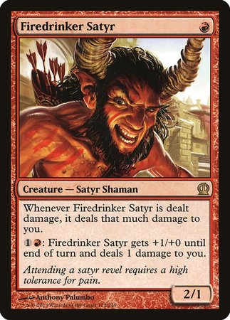 Firedrinker Satyr [Theros] | Magic Magpie