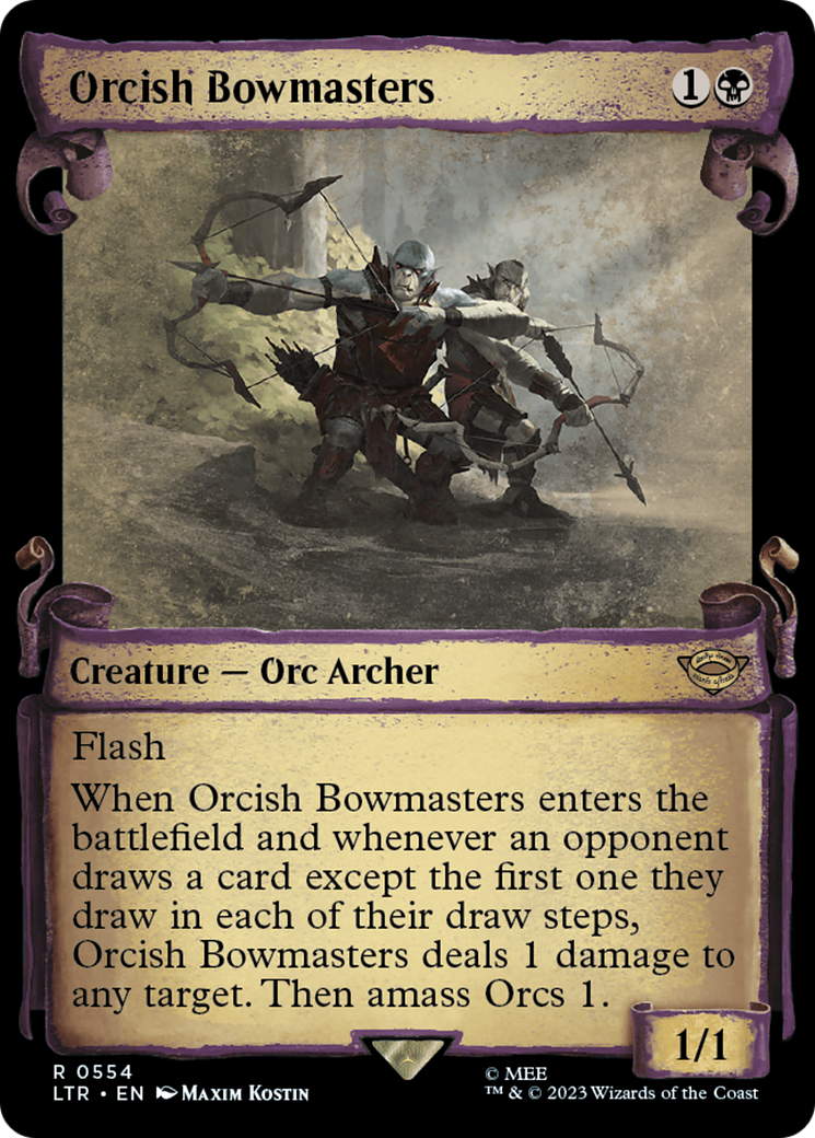 Orcish Bowmasters [The Lord of the Rings: Tales of Middle-Earth Showcase Scrolls] | Magic Magpie