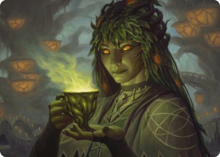 Dina, Soul Steeper Art Card [Strixhaven: School of Mages Art Series] | Magic Magpie