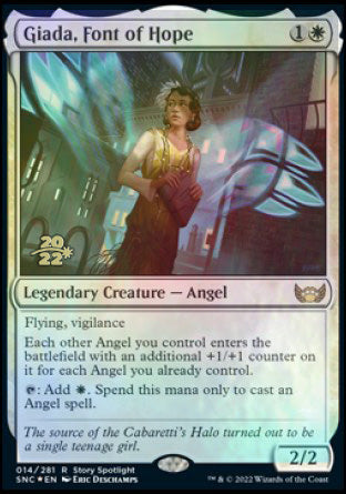 Giada, Font of Hope [Streets of New Capenna Prerelease Promos] | Magic Magpie