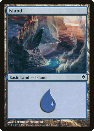 Island (236a) [Zendikar] | Magic Magpie