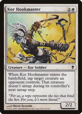 Kor Hookmaster [Zendikar] | Magic Magpie