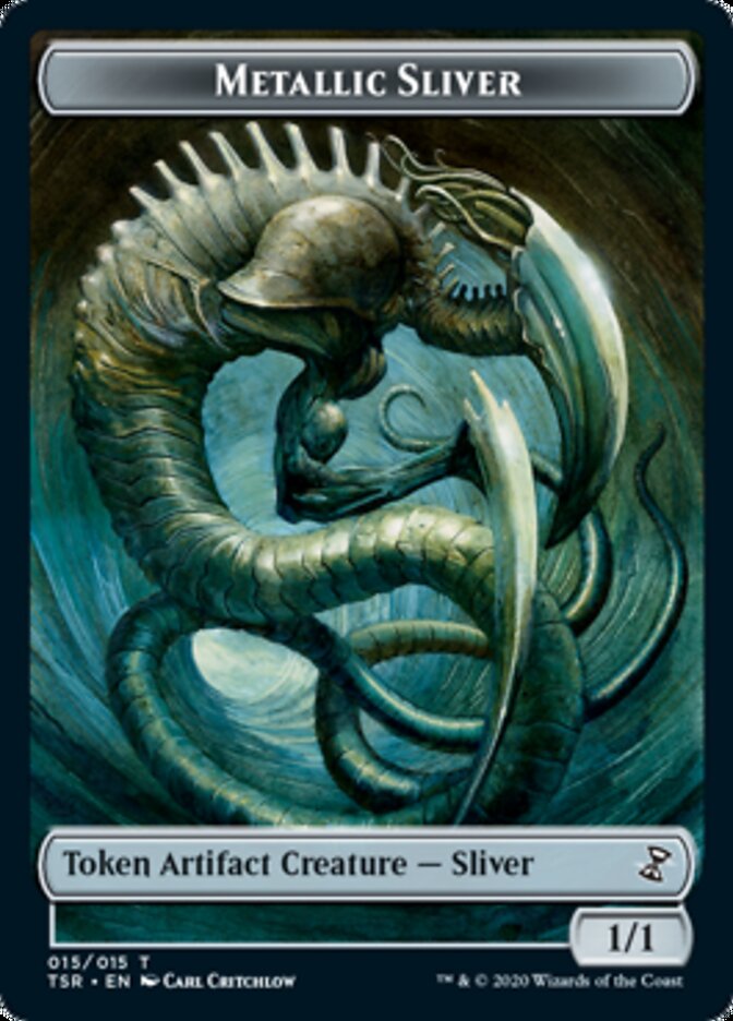 Metallic Sliver [Time Spiral Remastered Tokens] | Magic Magpie