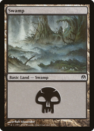 Swamp (33) [Duel Decks: Phyrexia vs. the Coalition] | Magic Magpie