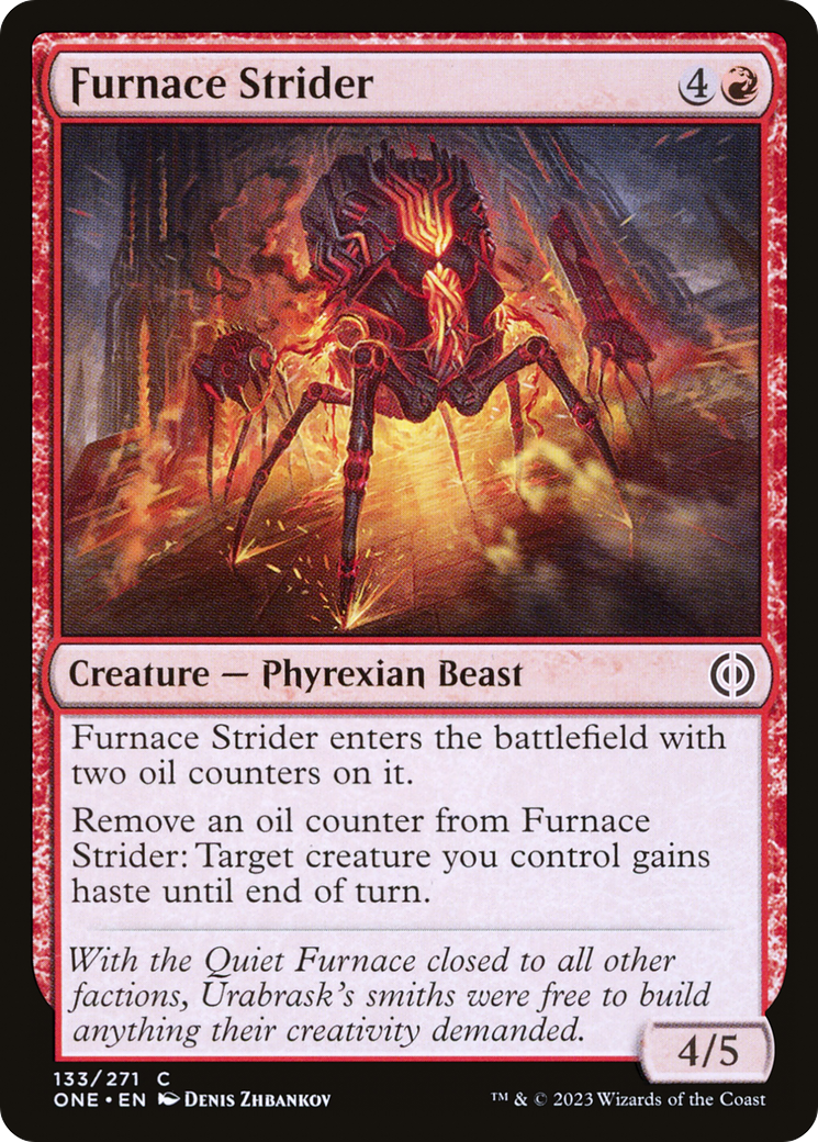 Furnace Strider [Phyrexia: All Will Be One] | Magic Magpie