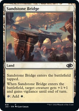 Sandstone Bridge [Jumpstart 2022] | Magic Magpie