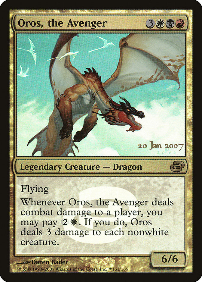 Oros, the Avenger [Planar Chaos Promos] | Magic Magpie